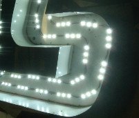 Change Neon to LED Channel Letter Sign, LED Upgrade, LED Retrofit