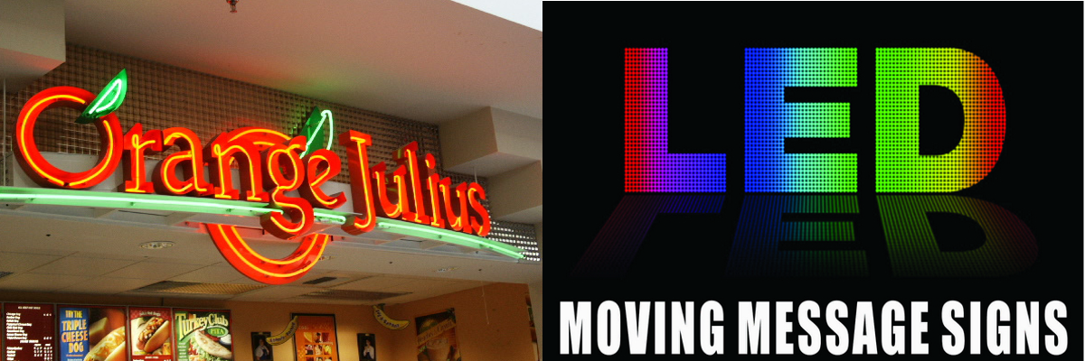 Neon signs, LED Signs, LED Programmable Window Dispaly, LED Sign Repair