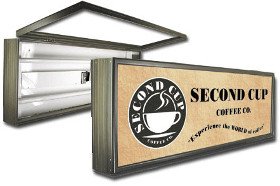 Fluorescent Sign, Plexiglass Sign Can, Box Sign, Illuminated Sign Boxes
